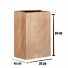Saco liso kraft M Com 100