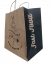 Kit 50 Sacolas de Papel Kraft Delivery G - 30x19x32cm - Estampa "Bom Apetite"