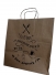 Kit 50 Sacolas de Papel Kraft Delivery G - 30x19x32cm - Estampa "Bom Apetite"