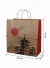 Sacola de Papel Kraft para Delivery - Estampa Oriental (G) com 50 uni